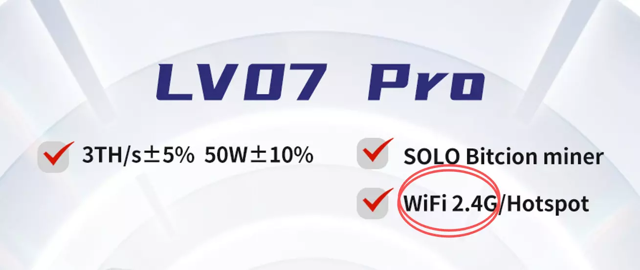 Lucky Miner LV series WiFi connection troubleshooting