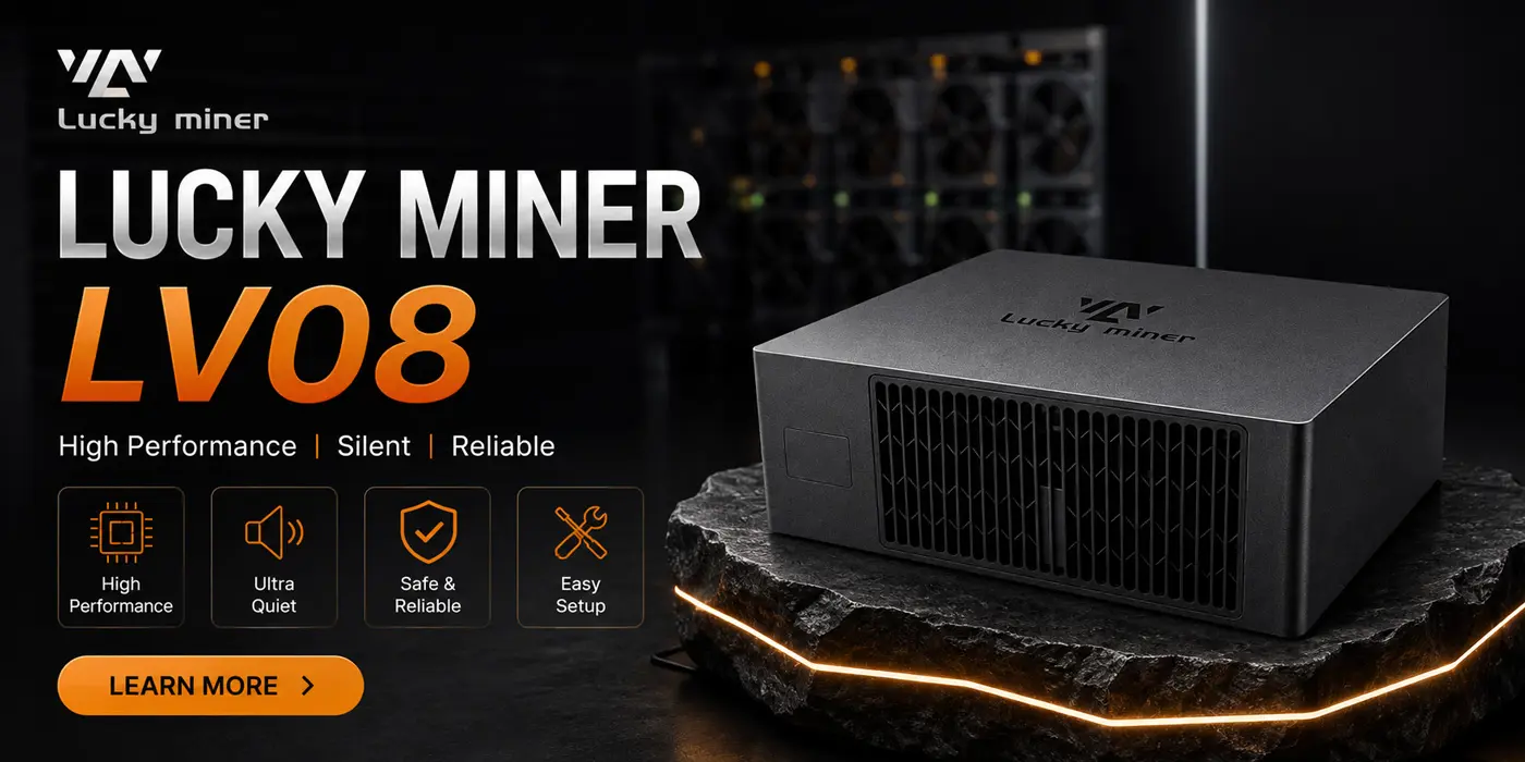Lucky Miner LV08 official user manual and setup guide