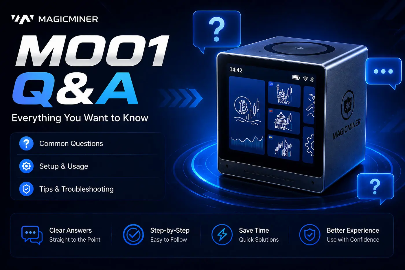MagicMiner MO01 Touchscreen Malfunction